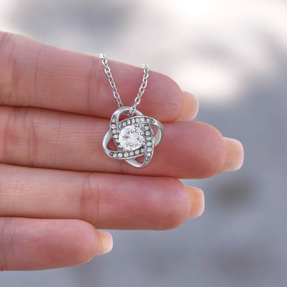 My Best Friend - My Chosen Family - Love Knot Necklace