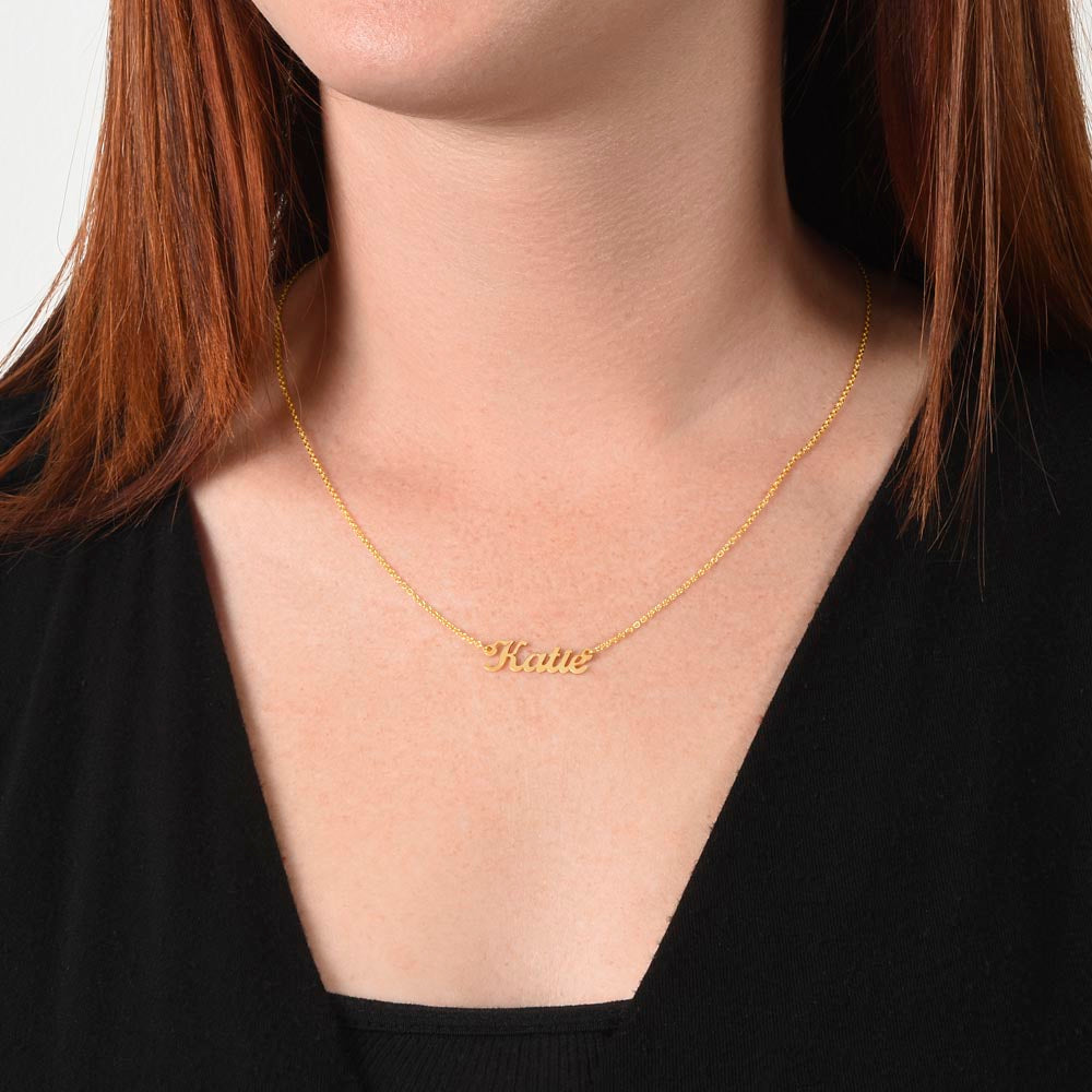 Class of 2025 - Custom Name Necklace