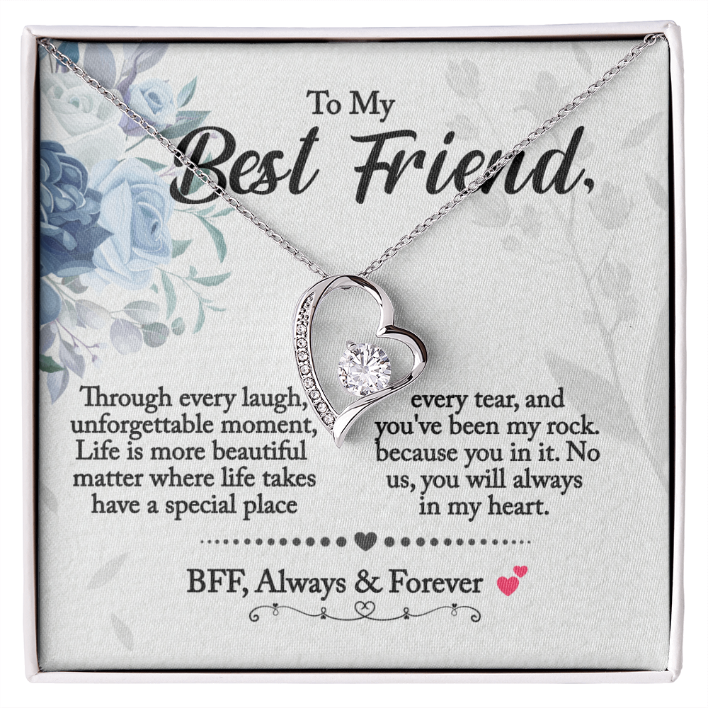 To My Best Friend - Forever Love Necklace